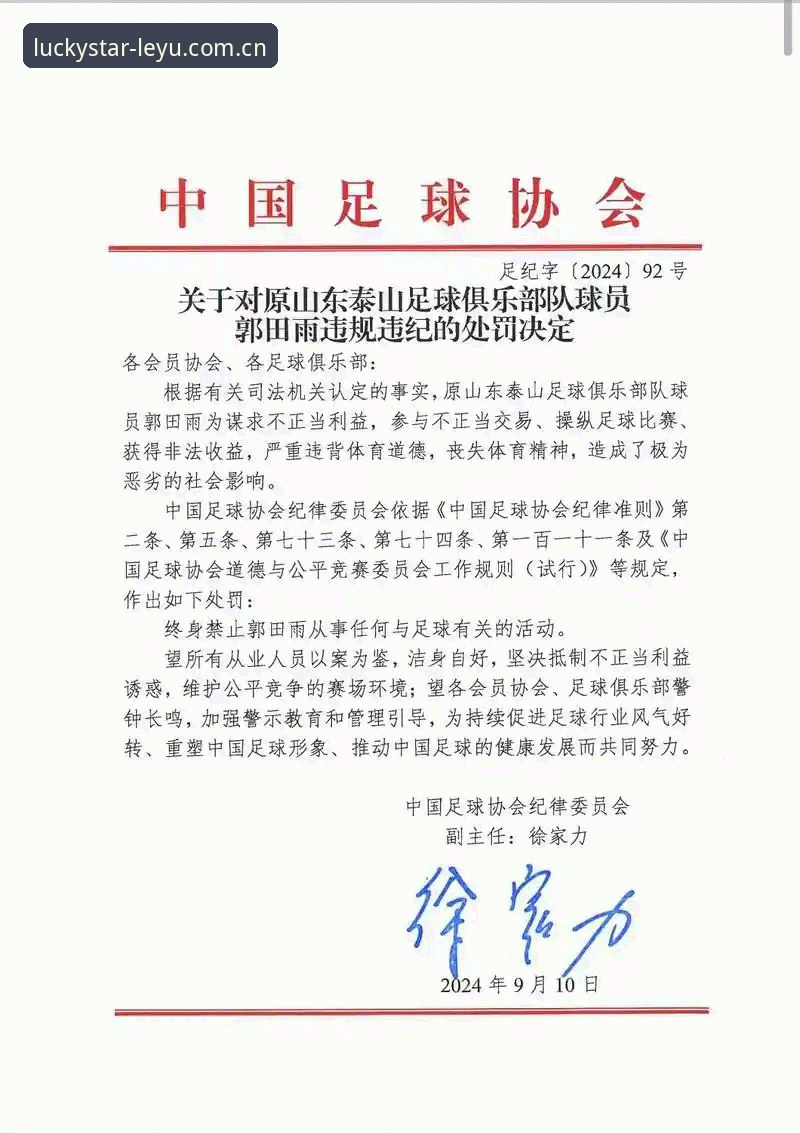 乐鱼赛事数据 中国足球禁足名单深度对比:17人终身禁赛 vs 48人五年限令,乐鱼赛事数据还原足坛反腐风暴全貌